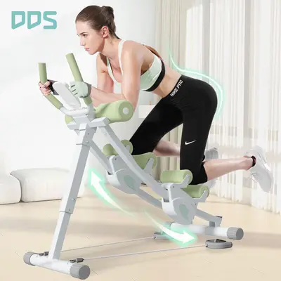 Split-Track Ab Trainer Home Waist Shaper Abdominal Exercise Machine - 7
