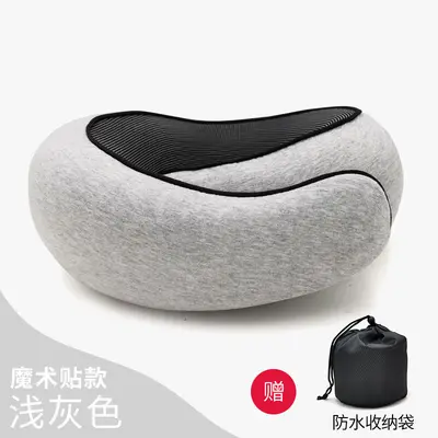 Подушка для шеи U-образная из memory foam для путешествий - 8