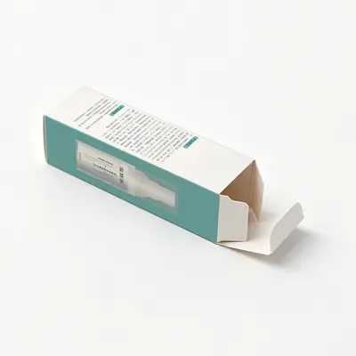 Rigid Kraft Paper Cup Packaging Box, Corrugated Cardboard, White