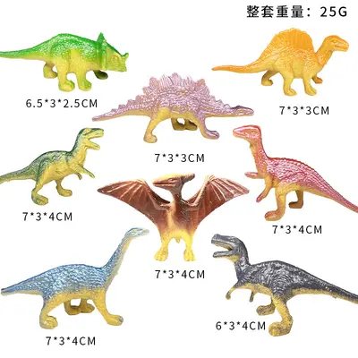 Small Simulation Dinosaur Models, T-Rex and Pterosaur, Children's Toy - 7