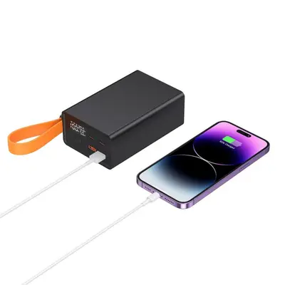 Aluminium-Legierung Powerbank 40000mAh mit PD-Schnellladung bidirektional Langlebig Schüler Outdoor Mobile Stromversorgung