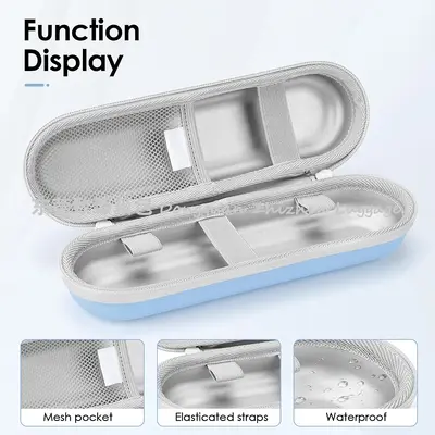 Travel Electric Toothbrush Case, Compatible with Oral-B/Philips Sonicare/Aquason - 4