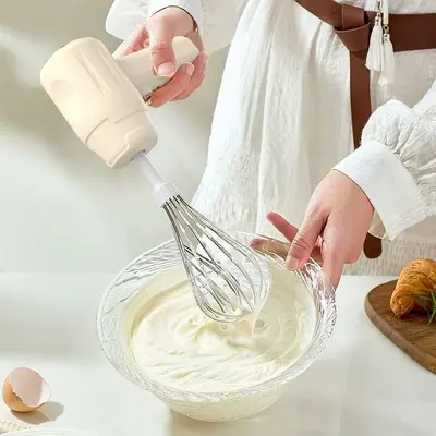 Electric hand mixer, mini, automatic, cream and cake mixer - 4