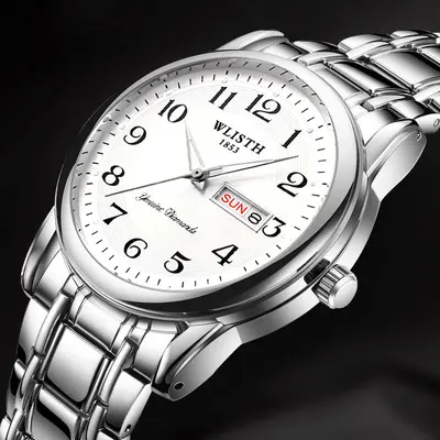 WLISTH men's watch, waterproof, digital, calendar - 8