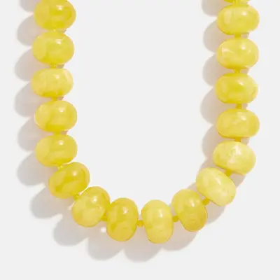Acrylic Colorful Gradient Beaded Necklace, Casual Fashion Accessory - 6