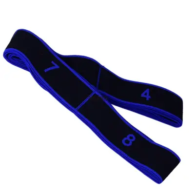 Numbwin Yoga-Dehnband in 8-Form, hochelastisches Widerstandsband