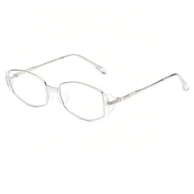 Women's Retro Small Brown Polarized Sunglasses, Metal Frame - 11