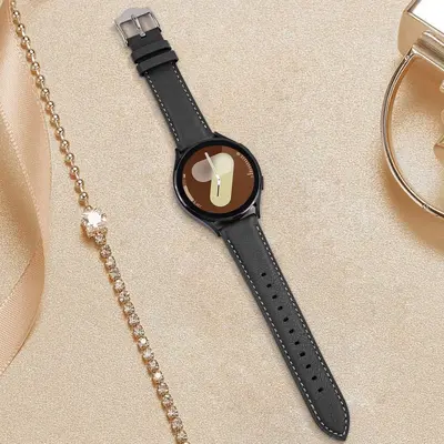 18-20-22 mm Genuine Leather Scratch-Resistant Watch Strap Compatible with Samsung Garmin H - 8