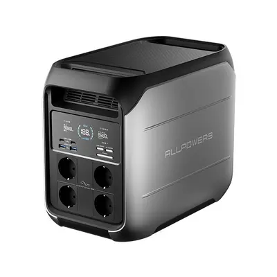 ALLPOWERS Outdoor Power Station LiFePO4 Energy Storage Power Supply Emergency Power High Power 1800W