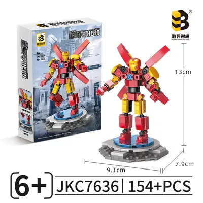 LEGO-Compatible Building Block Set, Small Parts Educational Toy for Kids - 13