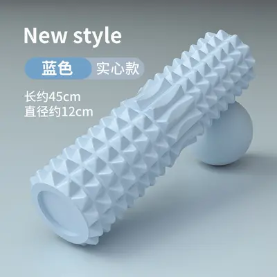 Crescent Foam Roller Yoga Column, Dual-Zone Massage Roller - 9