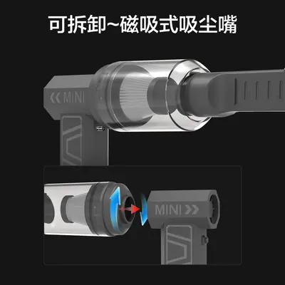 Mini Cordless Turbo Fan Handheld Blower and Vacuum - 3