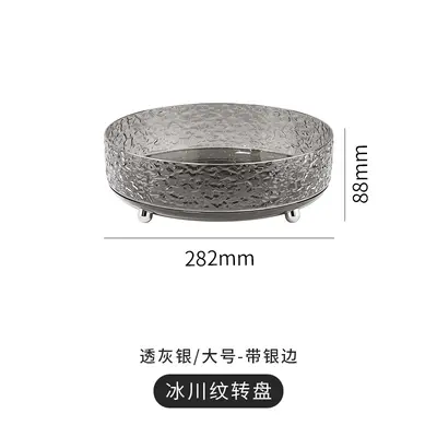 Rotating cosmetic storage box for makeup desk - 9