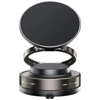 Magnetic Phone Holder, 360° Rotating, Foldable, Vacuum Suction Cup - 6
