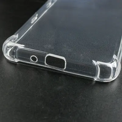 Kyocera Android One S8 için uygun dört köşeli düşmeyi önleyen TPU malzemeden tam kapaklı cep telefonu kılıfı