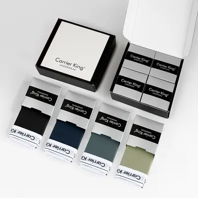 Men's Modal Boxer Briefs, Antibacterial, Breathable, Gift Box - 7