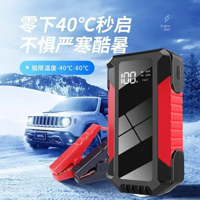 12V Car Emergency Jump Starter Power Bank - 4