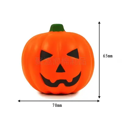 PU Foam Pumpkin Squeeze Ball for Halloween Party - 3