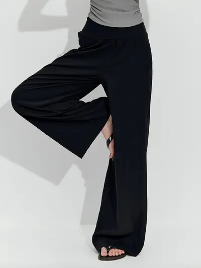 Women's Yoga Leggings, Quick-Dry, Wide-Leg - 8