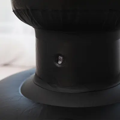 Yetişkinler ve çocuklar için kalınlaştırılmış fitness şişme dikey boks kolonu, tumbler şişme kum torbası kum torbası havalandırma kolonu