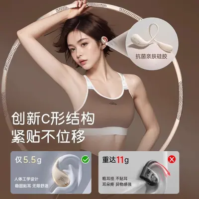 Sony Ericsson GD31 Ear-Hook Wireless Bluetooth Earphones, Open-Ear Design, for Sports