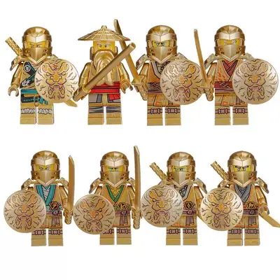 Ninja Building Block Figures, Small Particle Educational Building Block Toys - 10