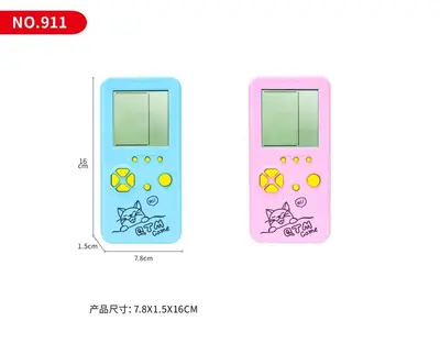Tetris Handheld Game Console, Retro Brain-Training Toy for Kids - 8