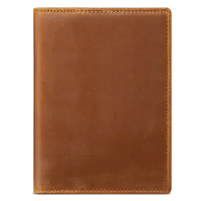 RFID-Reisepassetui, Vintage Crazy Horse Leder, Echtleder - 11
