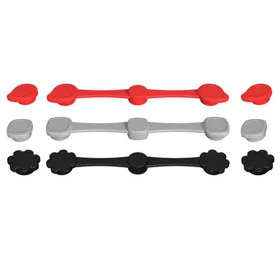 Cross-border magnet clip fixed inner parchment paper coated air fryer pad food-grade high temperature resistant silicone magnet clasp portable - 6