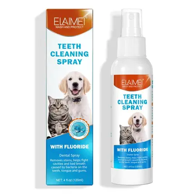 Pet Oral Care Spray, Breath Freshening, 120 ml