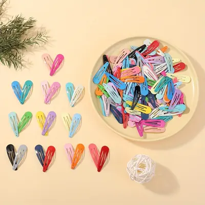 Kinder-BB-Haarklammern-Set, 20 Farben, 5 cm, Sprühfarbe - 9