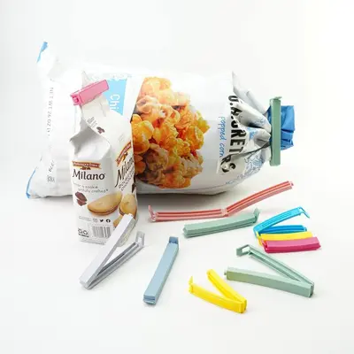 Food-Grade Plastic Bag Clips, Magnetic, 20 Pcs