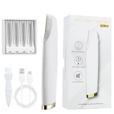 Elektrischer Epilierer für Damen, multifunktional, für Gesicht und Augenbrauen - 7