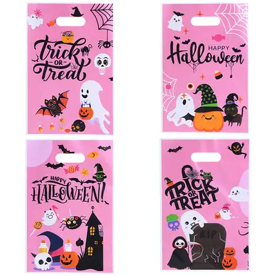 Halloween-OPP-Süßigkeitentüte mit Aufdruck, Partygeschenktüte