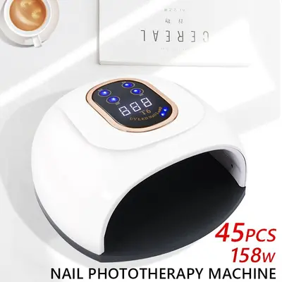 Tırnak UV lambası, adhesive jel oje kürleme - 2
