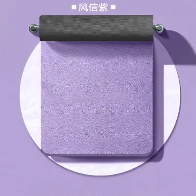 跨境专供TPE瑜伽垫防滑抓地健身运动爆款半圆形加厚工厂批发代发 - 8