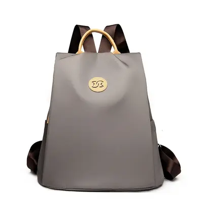 Large-Capacity Nylon Backpack with Laptop Compartment for School and Daily Use - 6