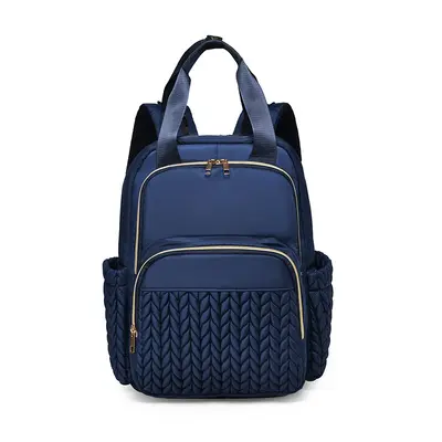 Mommy Bag Backpack, Large Capacity, Milk Bottle Compartment and Changing Pad - 10