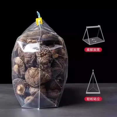 Sınır ötesi kalınlaştırılmış taze tutma mühürlü çanta ev fermuarlı kendinden sızdırmaz plastik ambalaj torbası buzdolabı dondurucu özel mühürlü - 5