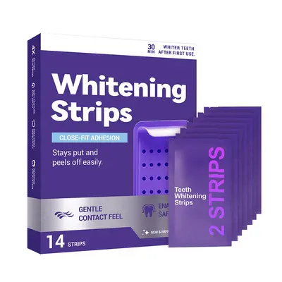 Purple Teeth Whitening Strips for Yellow Teeth - 6