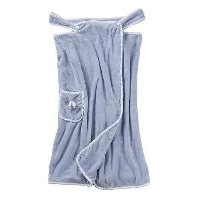 Coral velvet bathrobe wholesale highly absorbent thickened pure cotton bath skirt adult women's bathrobe home bath towel category A - 6