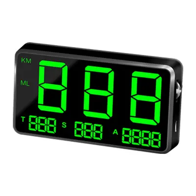 Tianjun Genel Araba Evrensel HUD Head-Up Display GPS Hız Aşımı Alarmı Kilometre İstatistikleri Head-Up Display C80.