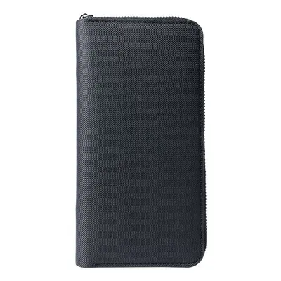 Men's Long Zipper Canvas Wallet, Multi-Card Slots, Large Capacity - 5