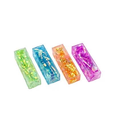 Factory Source Stress Relief Petroleum Jelly Colorful Strip Squeeze Toy Cross-Border Bestseller Fun Anti-Stress Gadget Wholesale