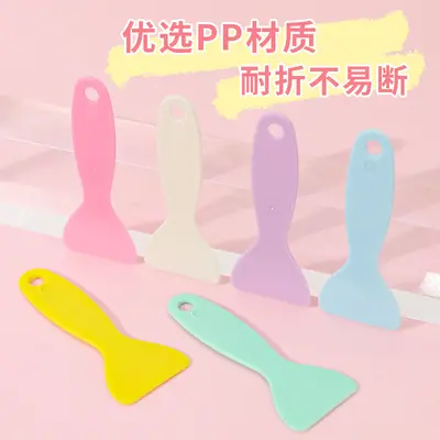 Factory In-Stock Car Window Tint Film Small Squeegee Colored Sticker Journal Small Yellow Scraper Kugga Macaron Plastic Squeegee