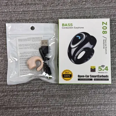Yeni J08 Mavi Bluetooth Kulaklık Şarj Kutusu ile Kablosuz Kulak İçi Mini Spor Gizli Tek Kulak Telefon Uyumlu - 9