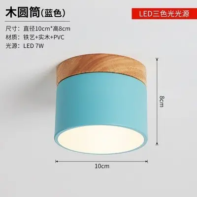 Nordic Modern Macaron Ceiling Light for Children's Room and Dining Room - 10
