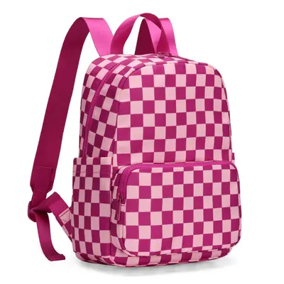 Polyester-Rucksack mit Rautensteppung, Reiserucksack