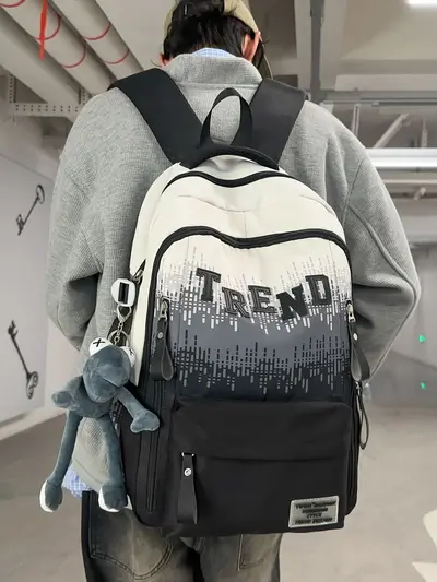 Gradient Large-Capacity Middle and High School Backpack - 2