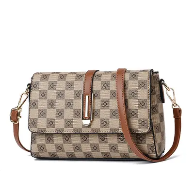 Middle-Aged Mom Crossbody Bag, Korean Style Simple Shoulder Bag - 6